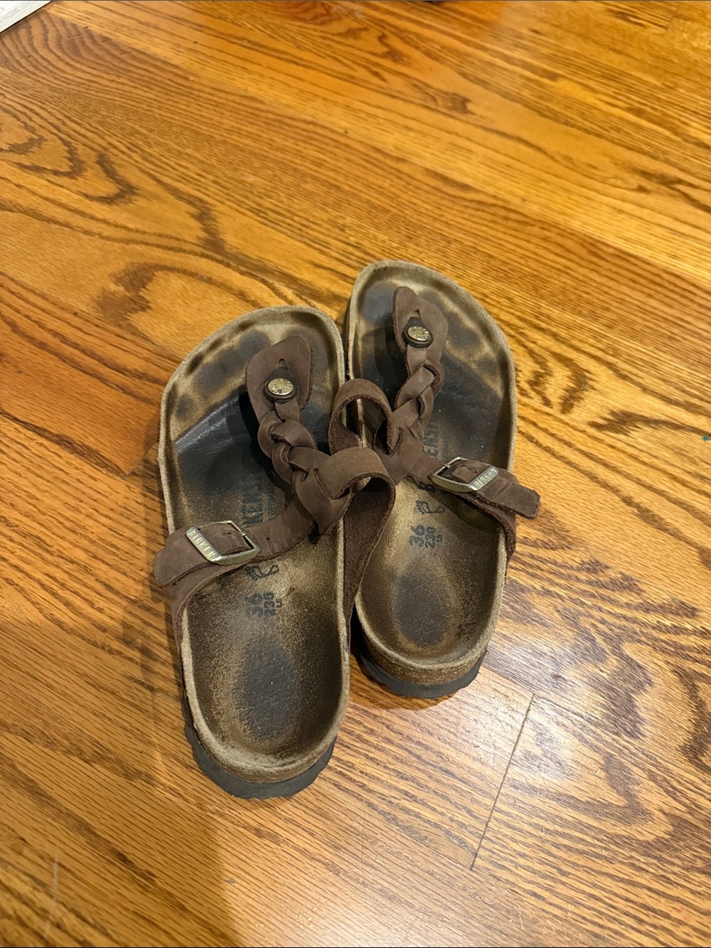 Birkenstock Gizeh Braided oiled leather size 36 - Picture 3 of 4